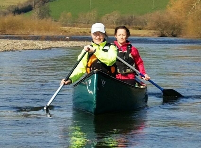 kayaking breaks river wye wales