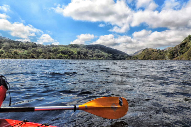 Kayaking in Wales