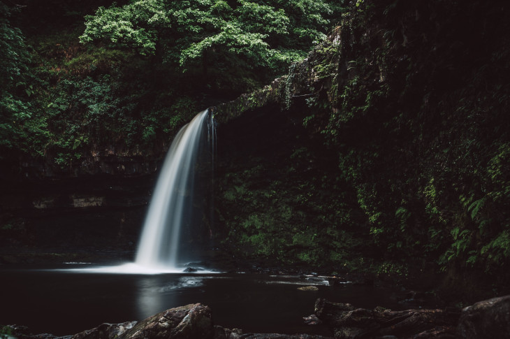 waterfall walks in Brecon Beacons