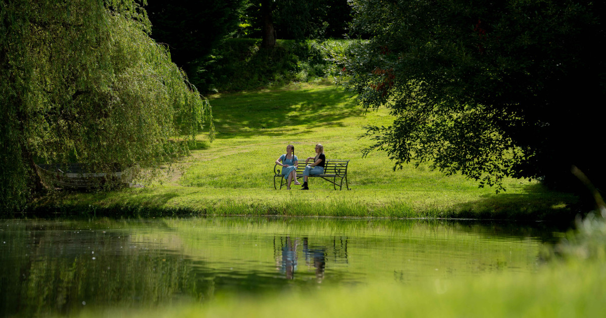 Lake at Lake Country House