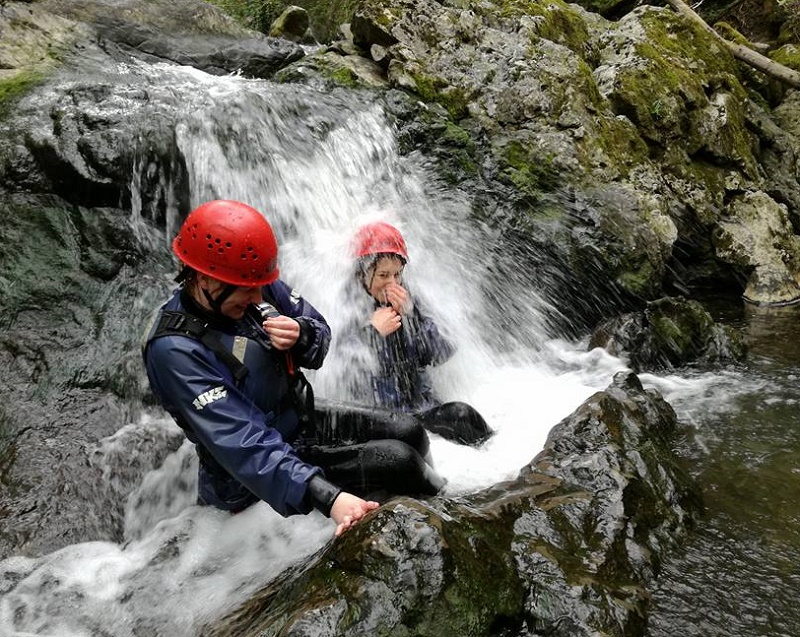 waterfall scrambling wales brecon activities