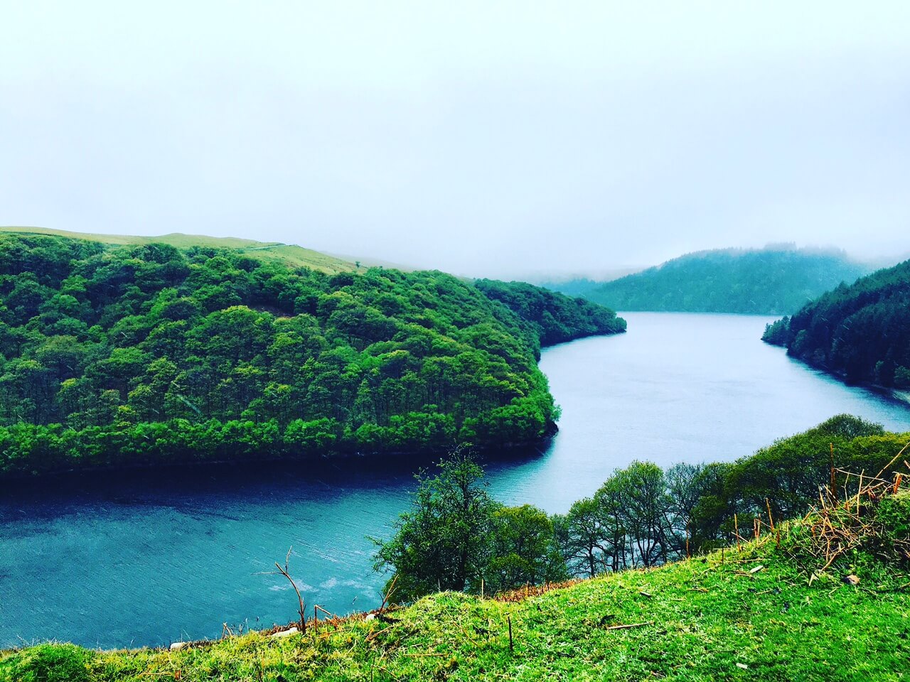 Llyn Brianne walking Cambrian Mountain walks