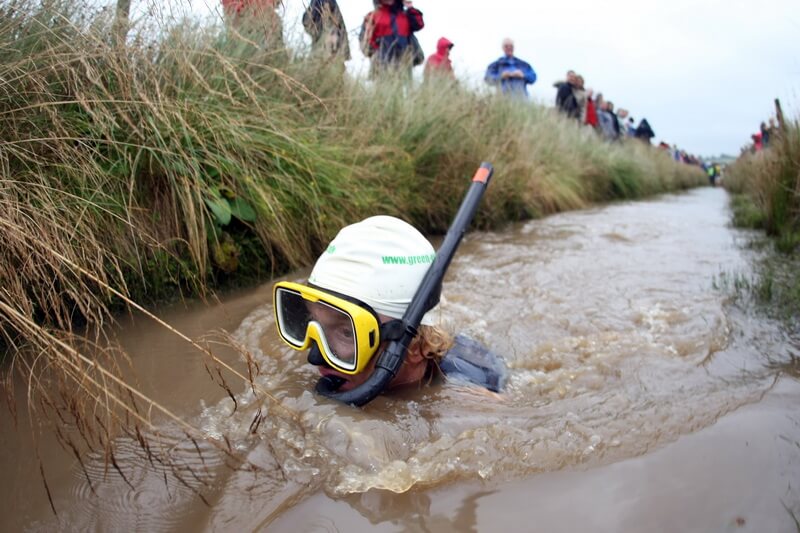 Welsh bog Snorkeling Championships 